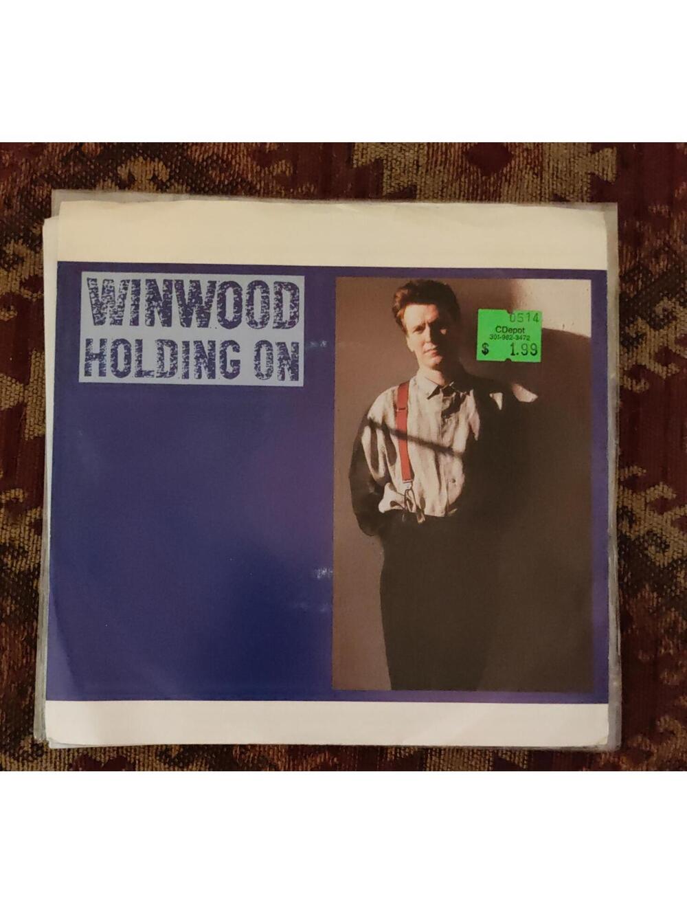 Steve Winwood - Holding on -  7" Vinyl 45 Mint record
